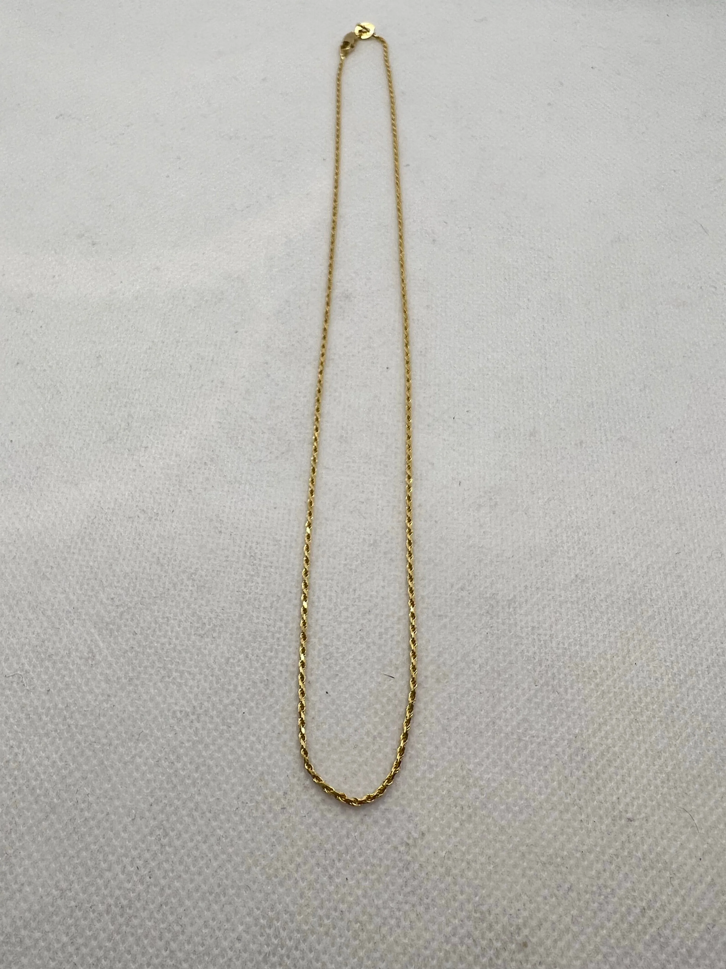 10k gold rope chain