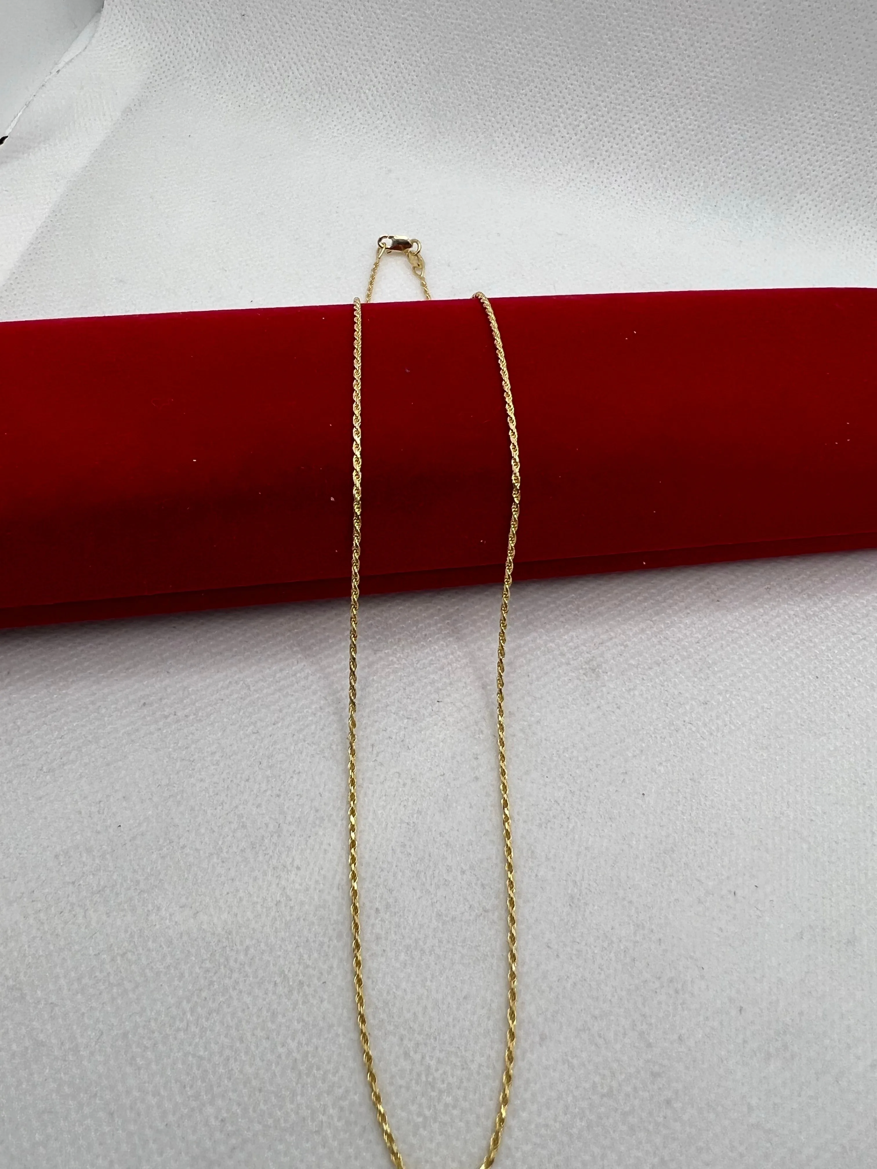 10k gold rope chain