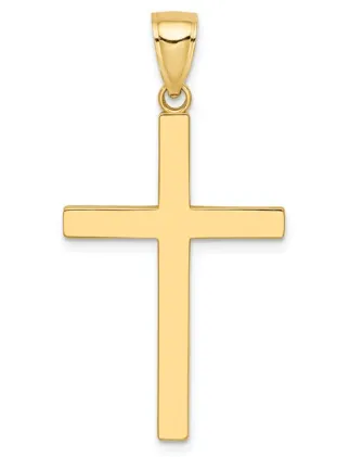 10KT Yellow Gold Cross