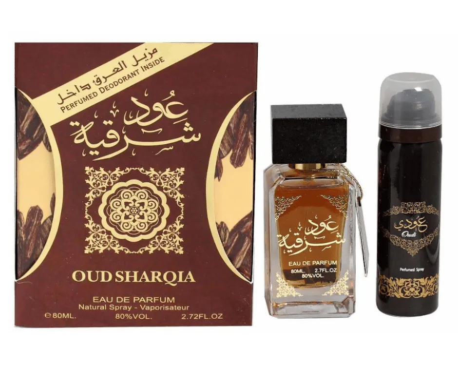 10.Oud Sharqia (Unisex Halal 80ml EDP + Deodorant) Ard Al Zaafaran