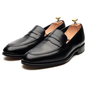 1880 'Whitehall' Black Leather Loafers UK 10 F