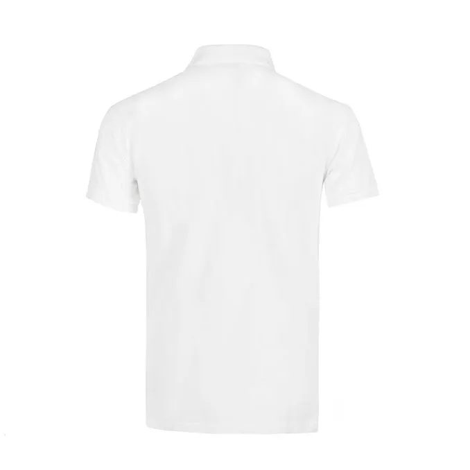 2-BOTTON SLIM POLO SHIRT IN COTTON Man White