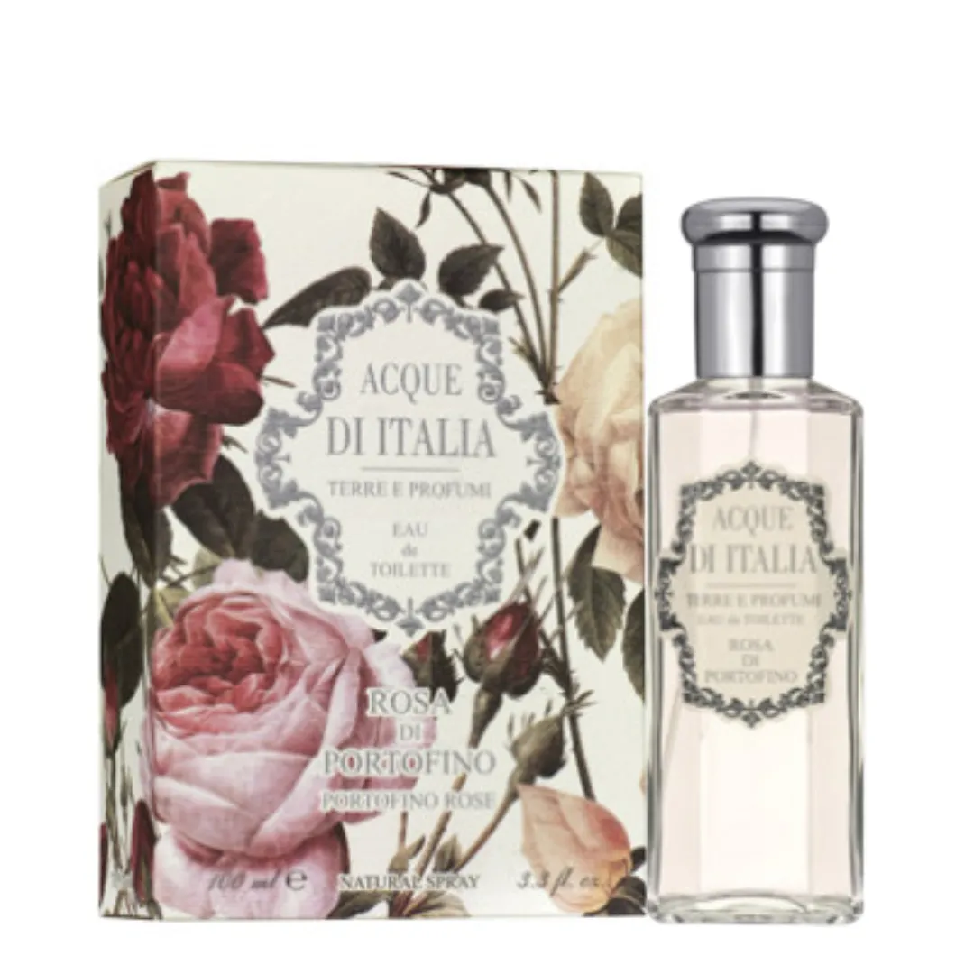 Acque di Italia Rosa di Portofino pour femme 100 Ml