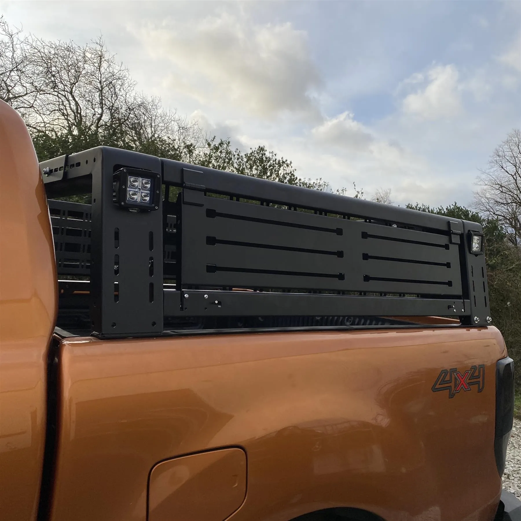 Adjustable Cargo and Load Frame/Tent Rack for Pick-Up Trucks