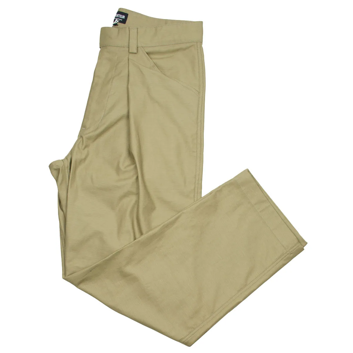 Arpenteur - Chino Pants Back Satin - Sand