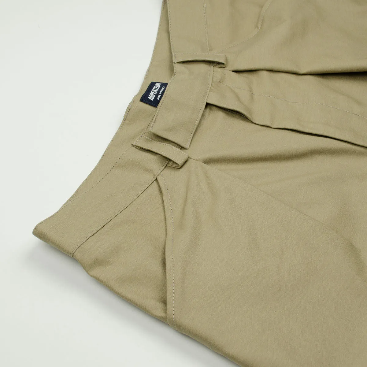 Arpenteur - Chino Pants Back Satin - Sand