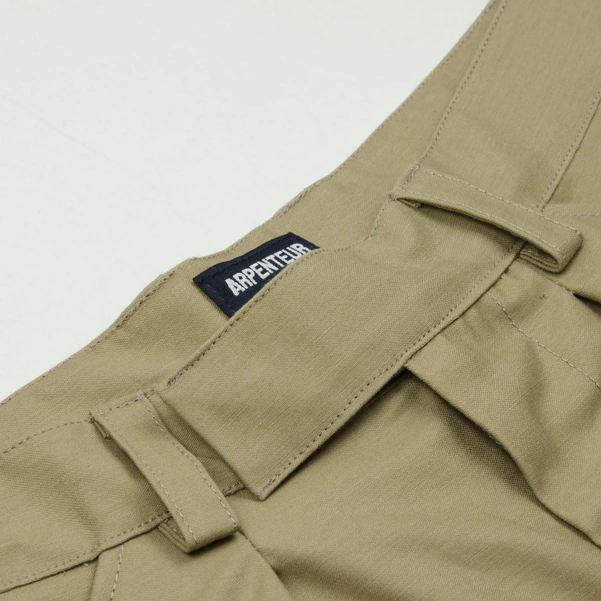 Arpenteur - Chino Pants Back Satin - Sand