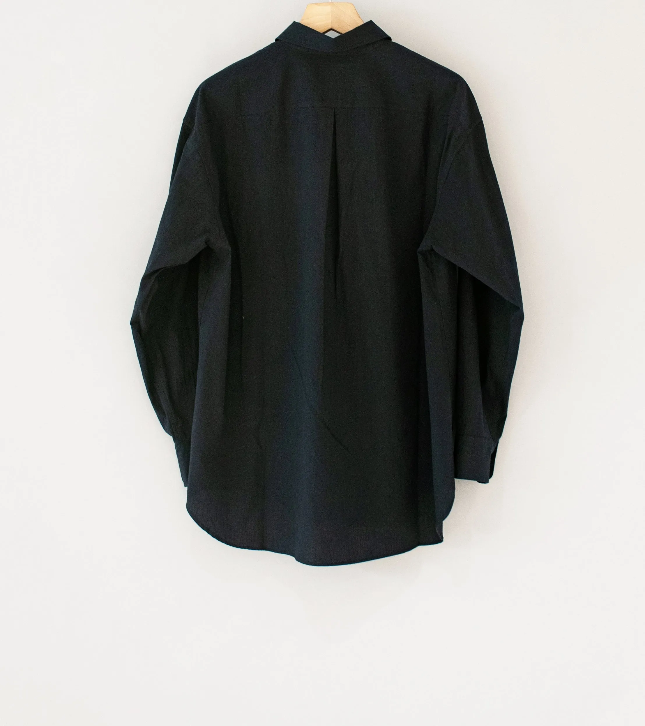 Arpenteur 'Doris Shirt' (Black Mini Seersucker)