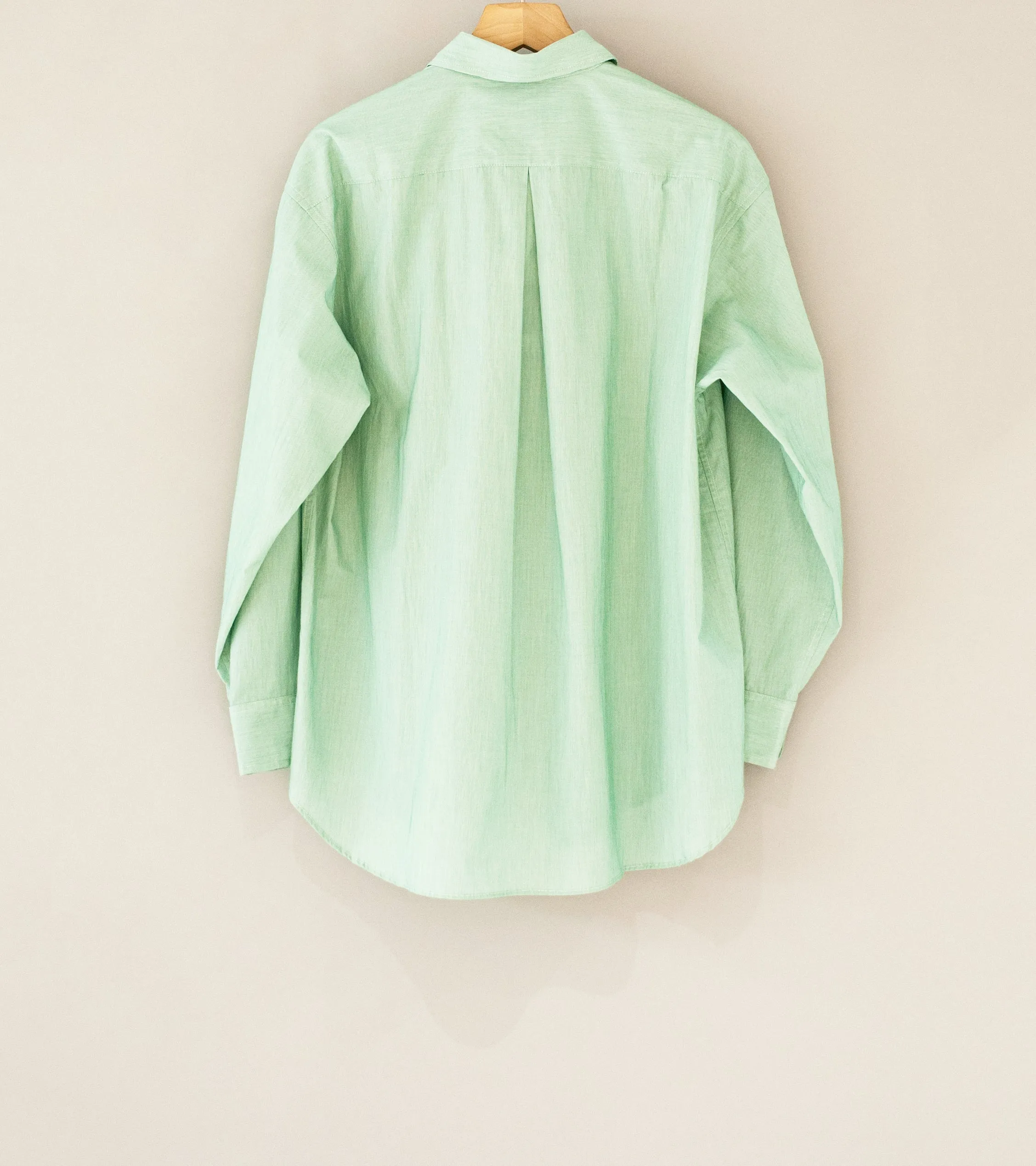 Arpenteur 'Doris Shirt' (Green Mini Seersucker)