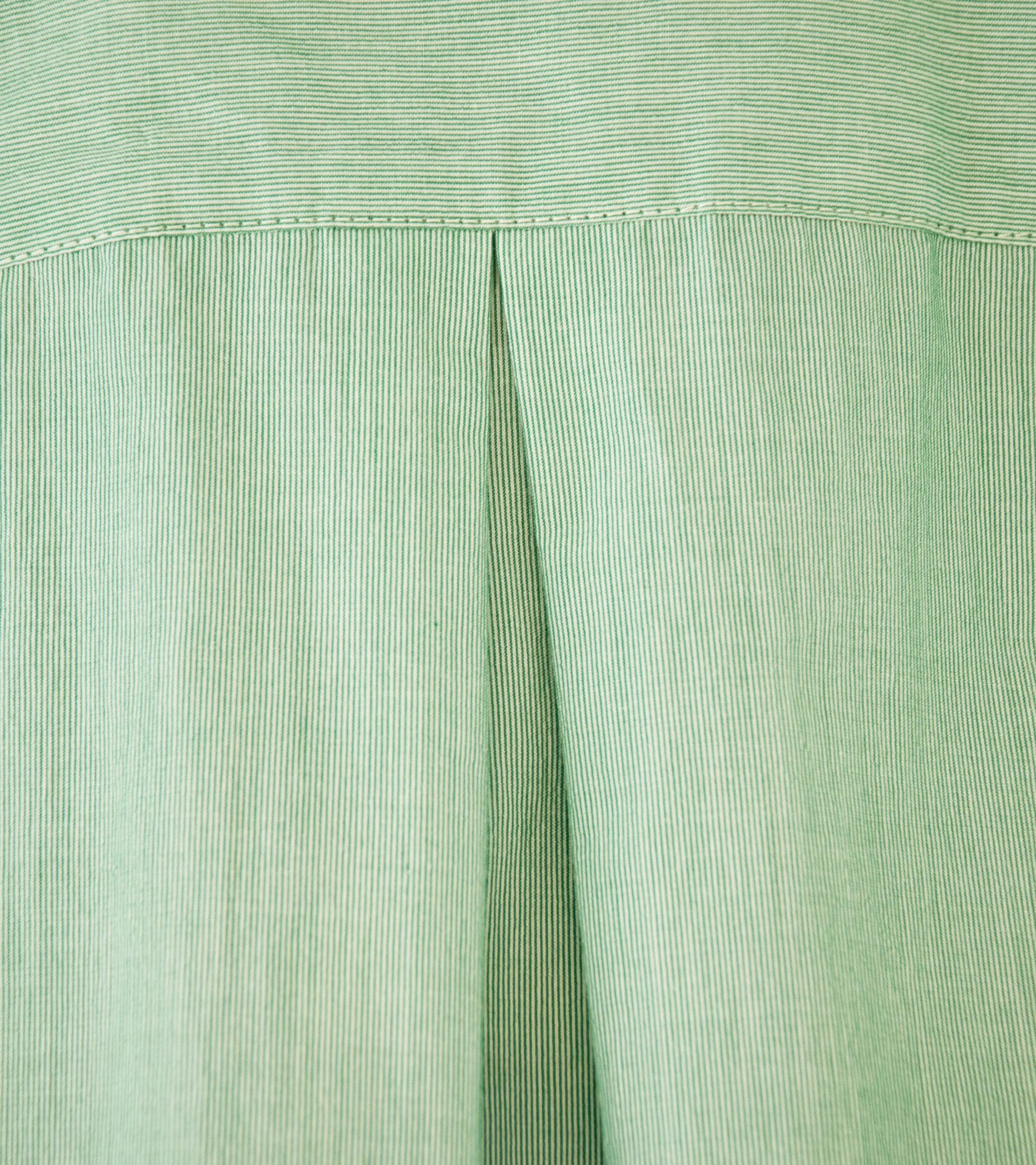 Arpenteur 'Doris Shirt' (Green Mini Seersucker)