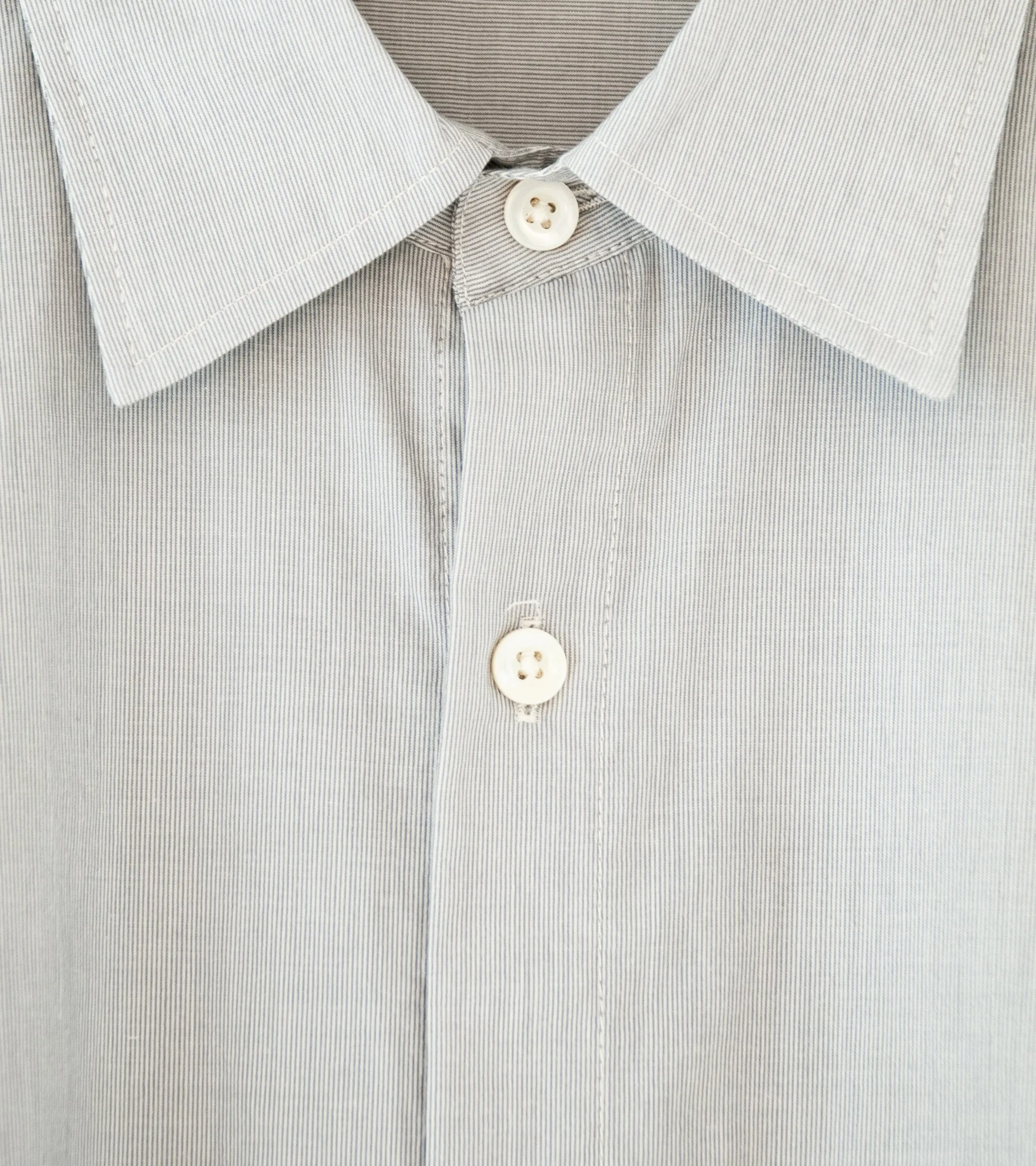 Arpenteur 'Doris Shirt' (Grey Mini Seersucker)