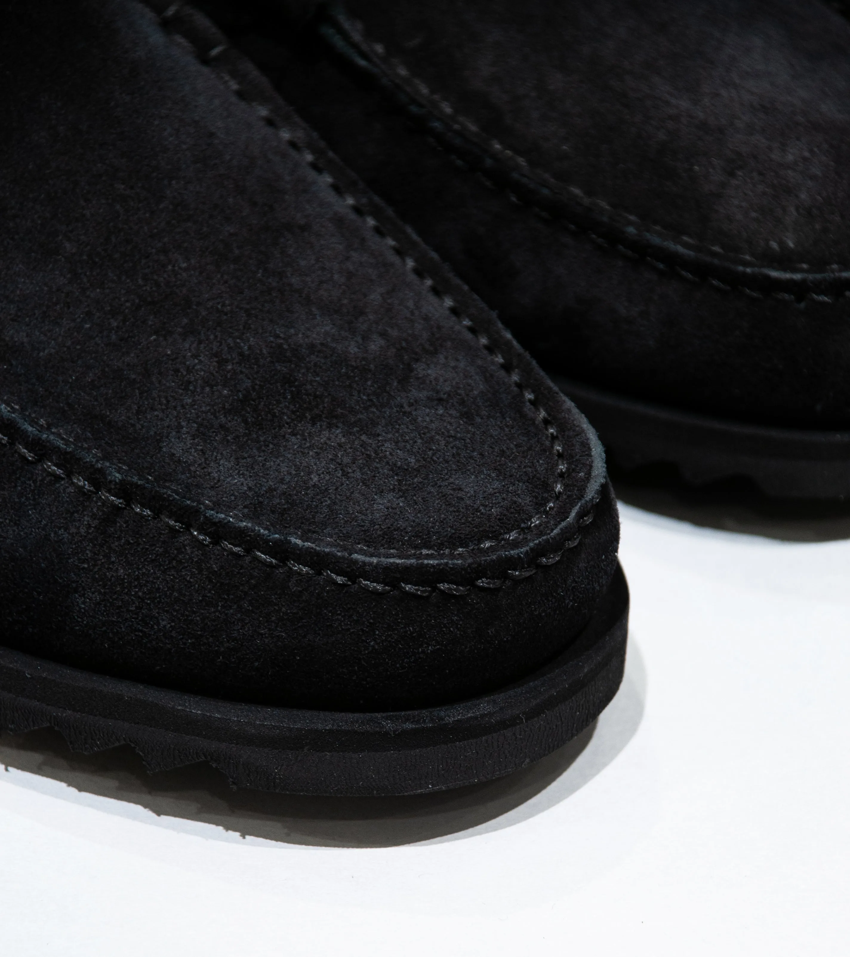 Arpenteur 'Paraboot Club Mule' (Black Suede)