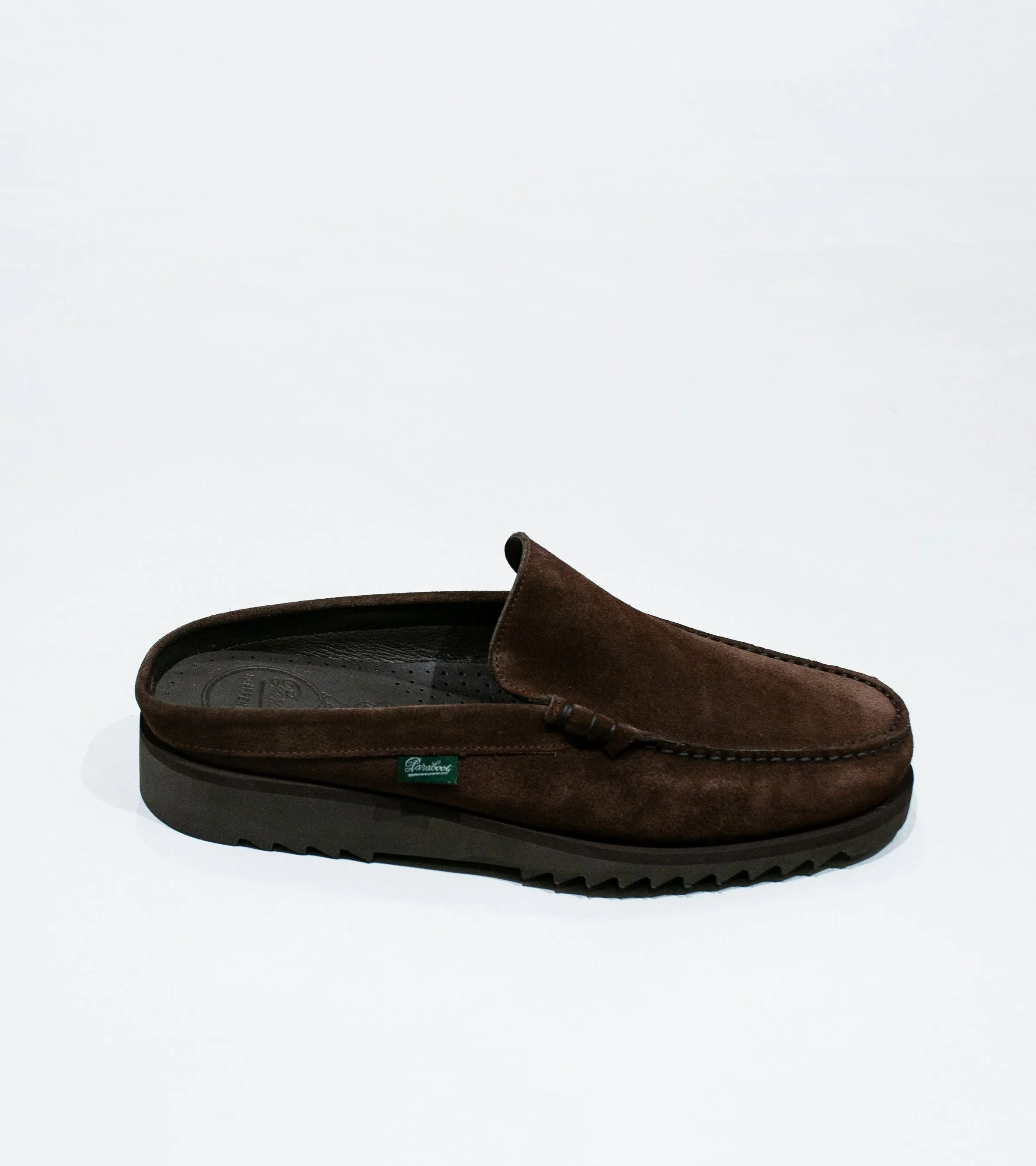 Arpenteur 'Paraboot Club Mule' (Brown Suede)