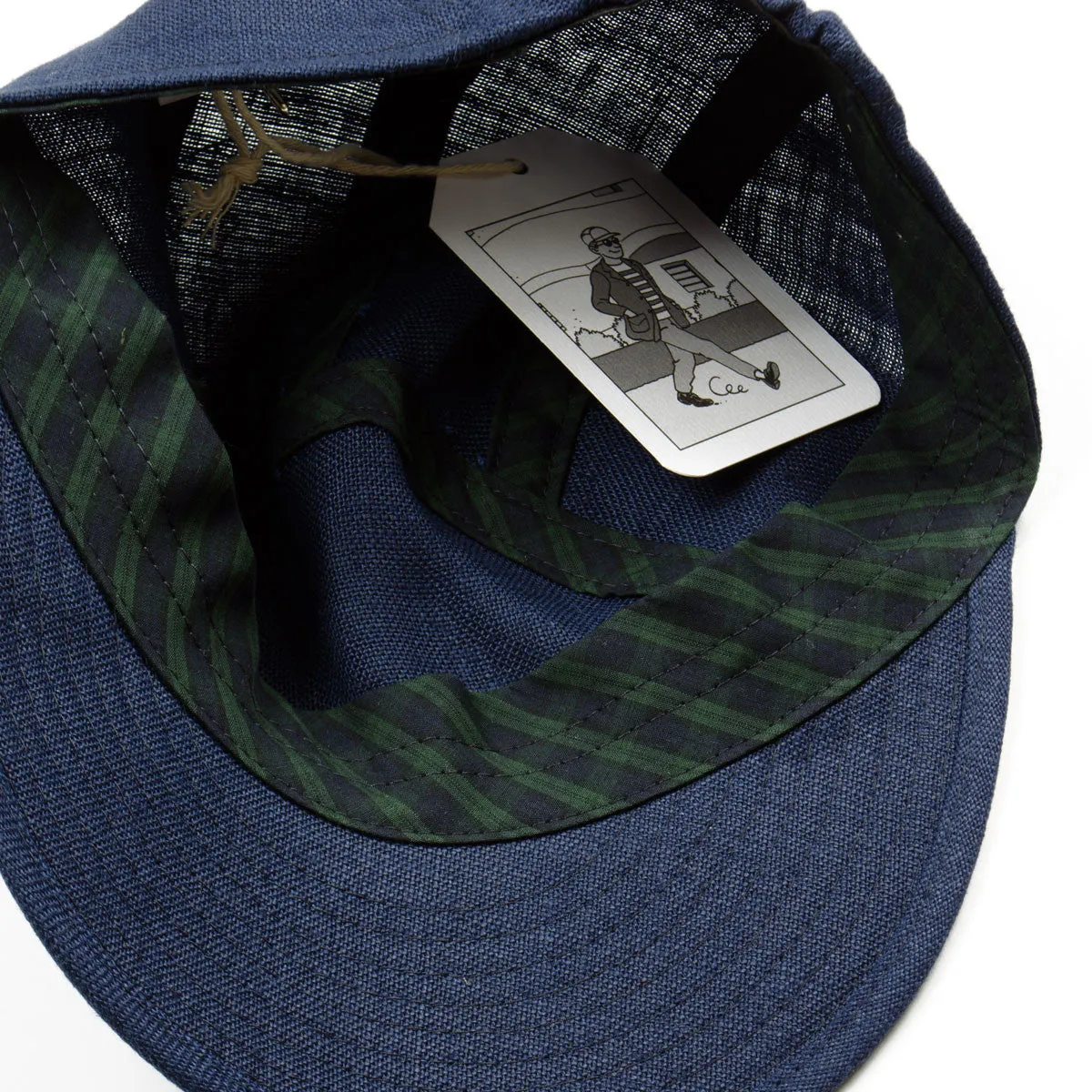 Arpenteur - Pétanque Hat - Navy Linen