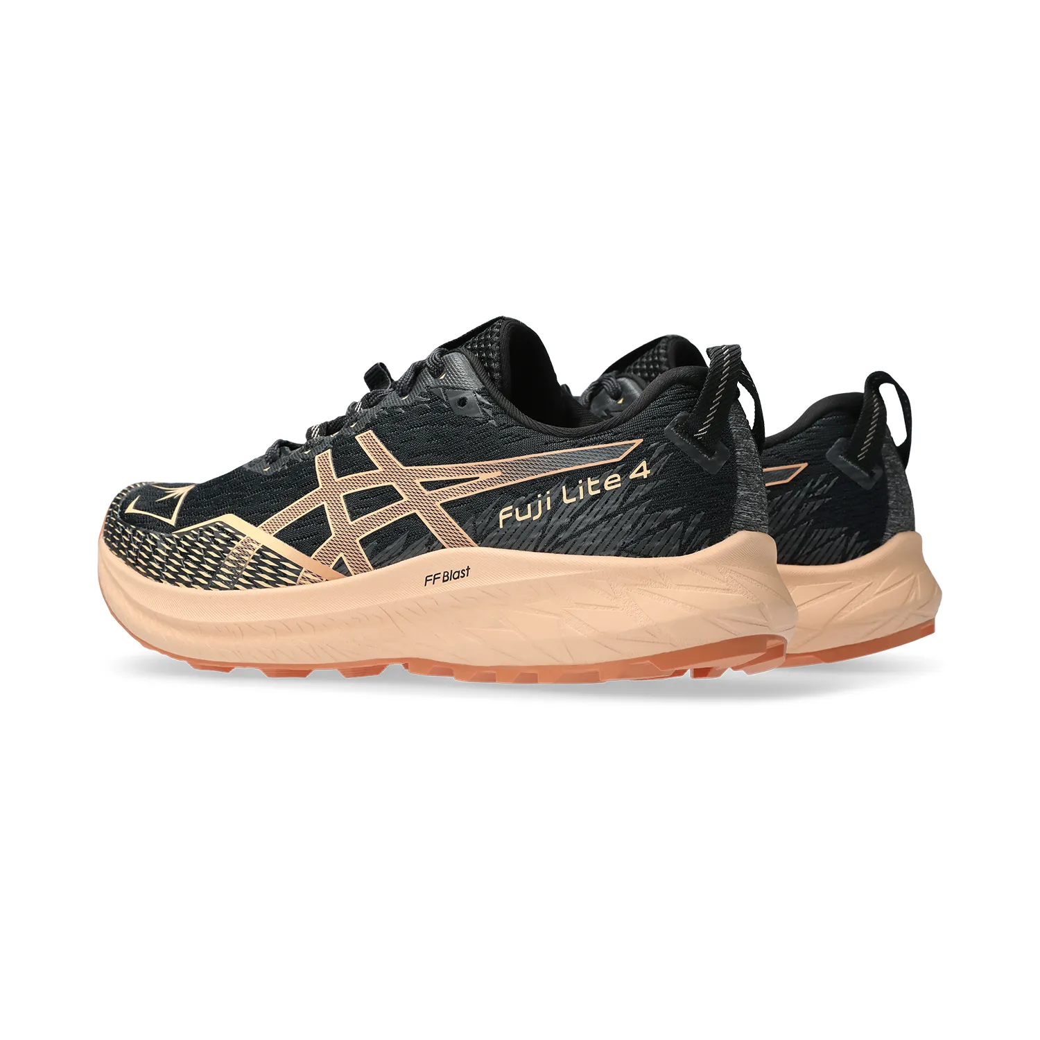 Asics Fuji Lite 4  Black/Terracotta