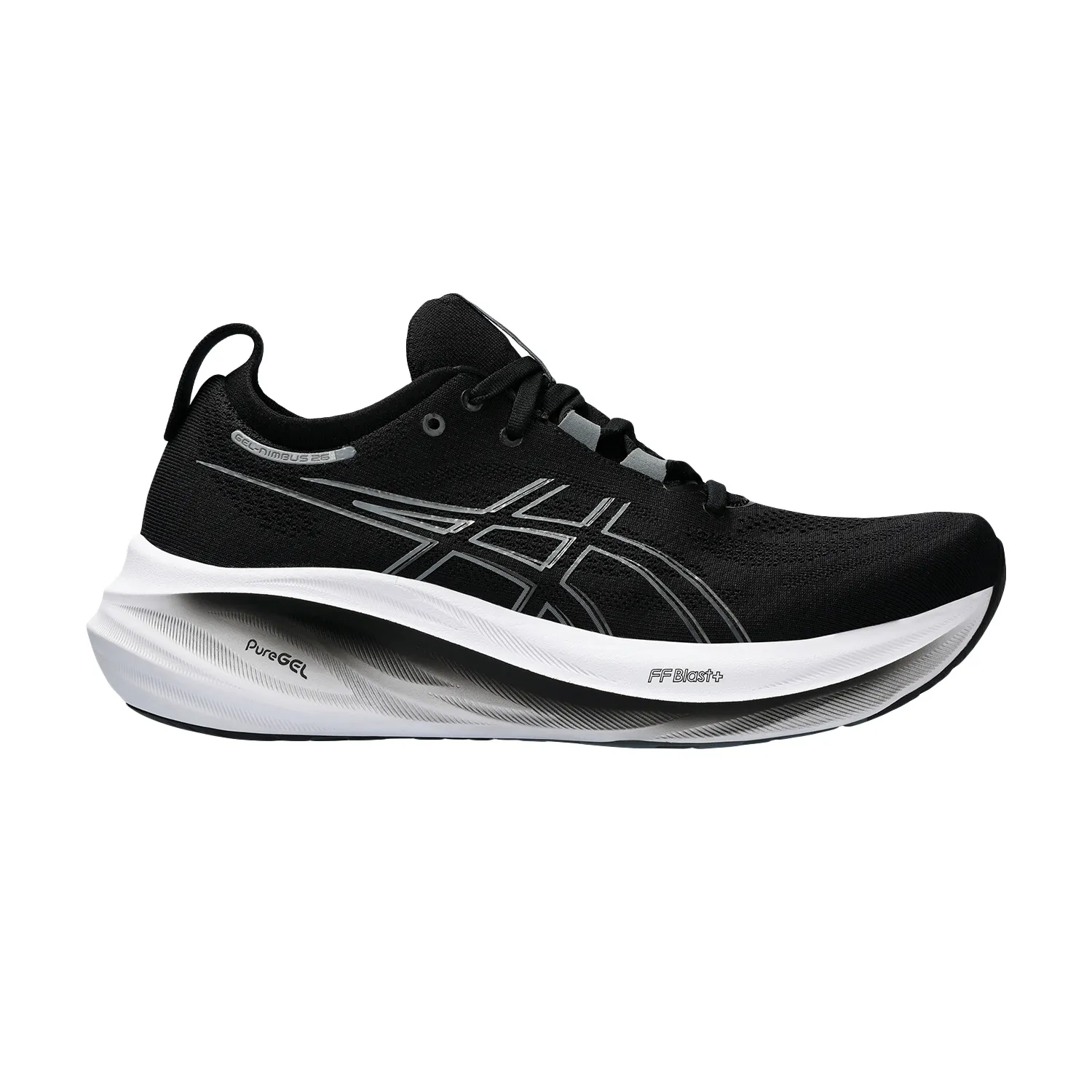 Asics Gel Nimbus 26  Black/Graphite Grey