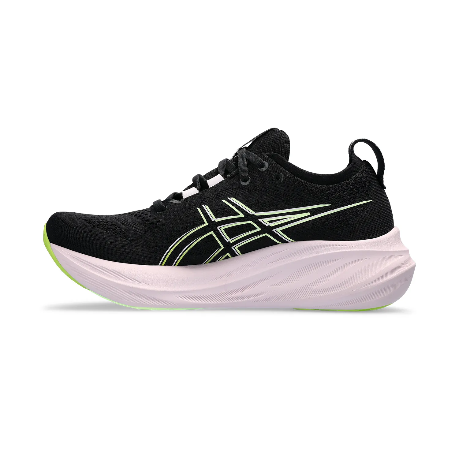 Asics Gel Nimbus 26  Black/Neon Lime