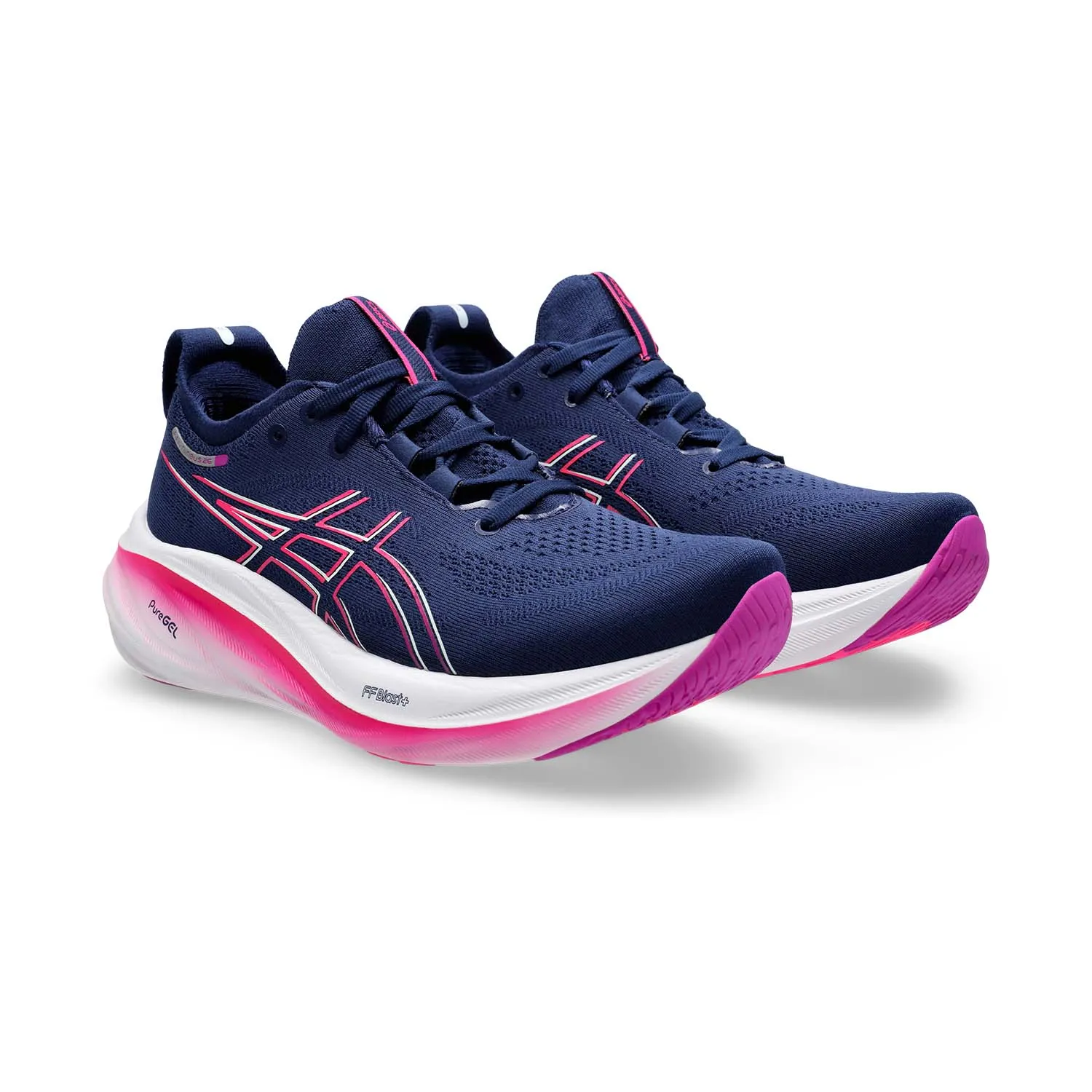 Asics Gel Nimbus 26  Blue Expanse/Bold Magenta