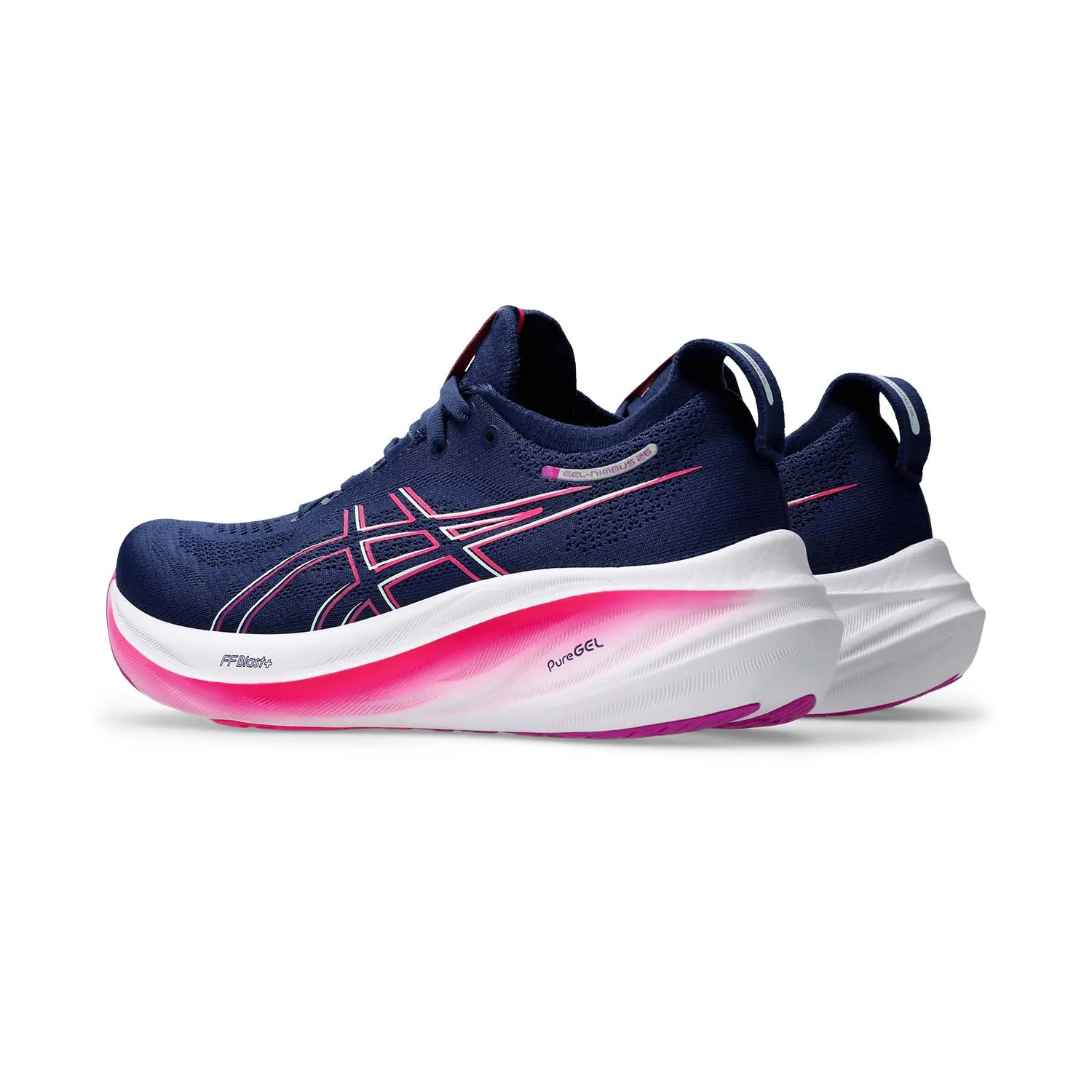 Asics Gel Nimbus 26  Blue Expanse/Bold Magenta