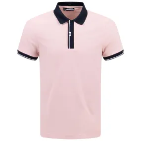 Bay Slim Fit Sport Pique Polo Powder Pink - SS24