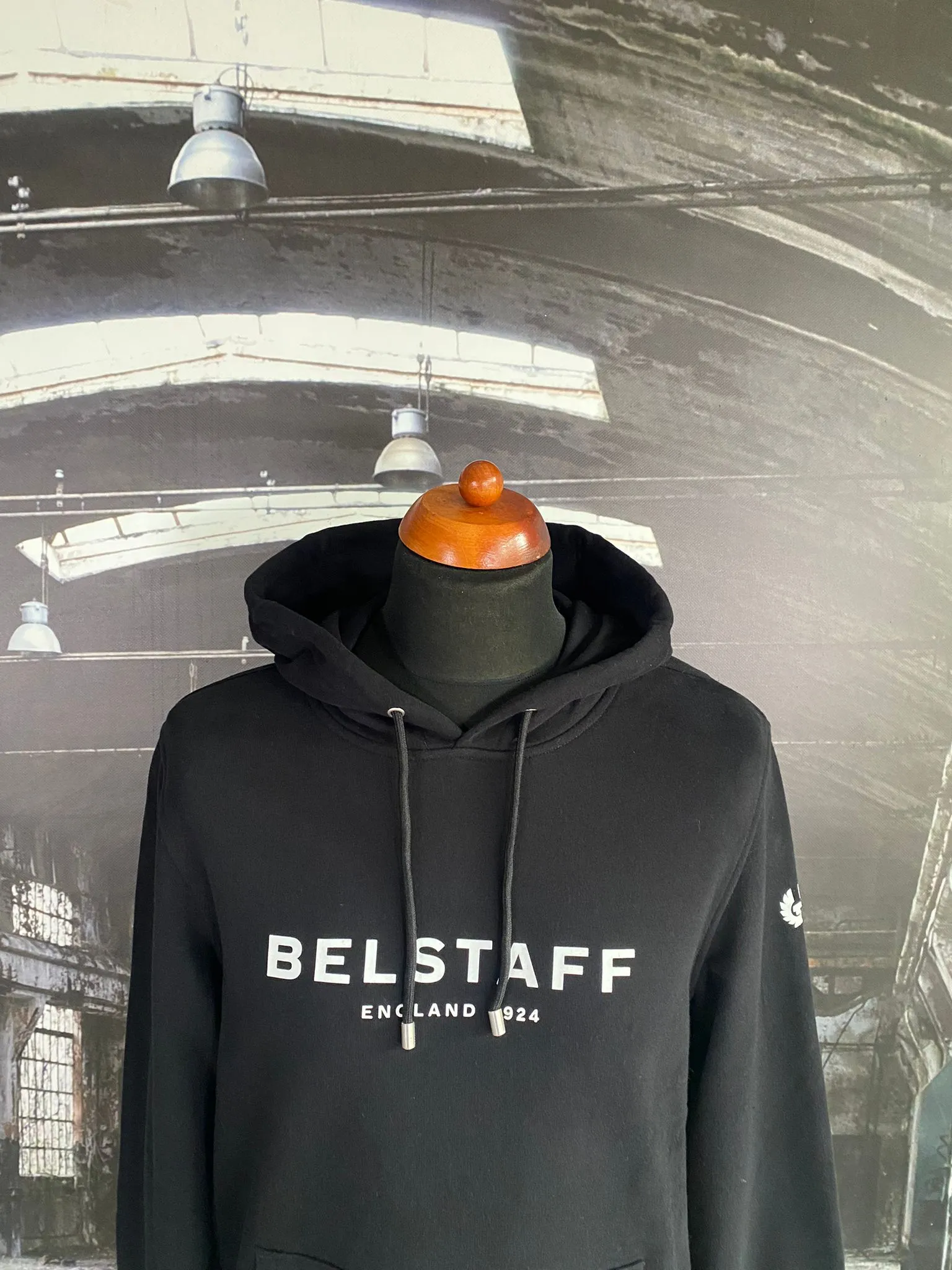 BELSTAFF HOODED SWEATSHIRT