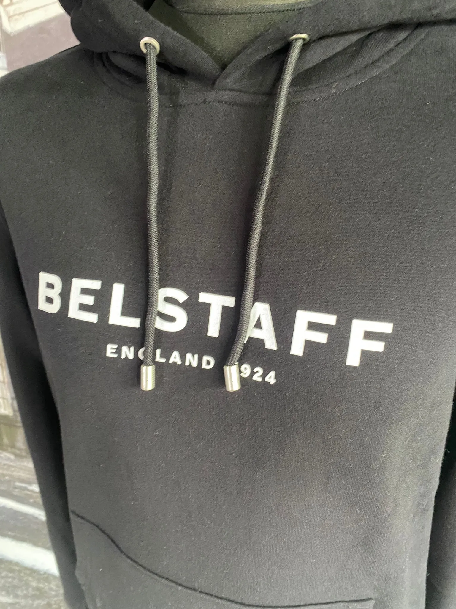 BELSTAFF HOODED SWEATSHIRT