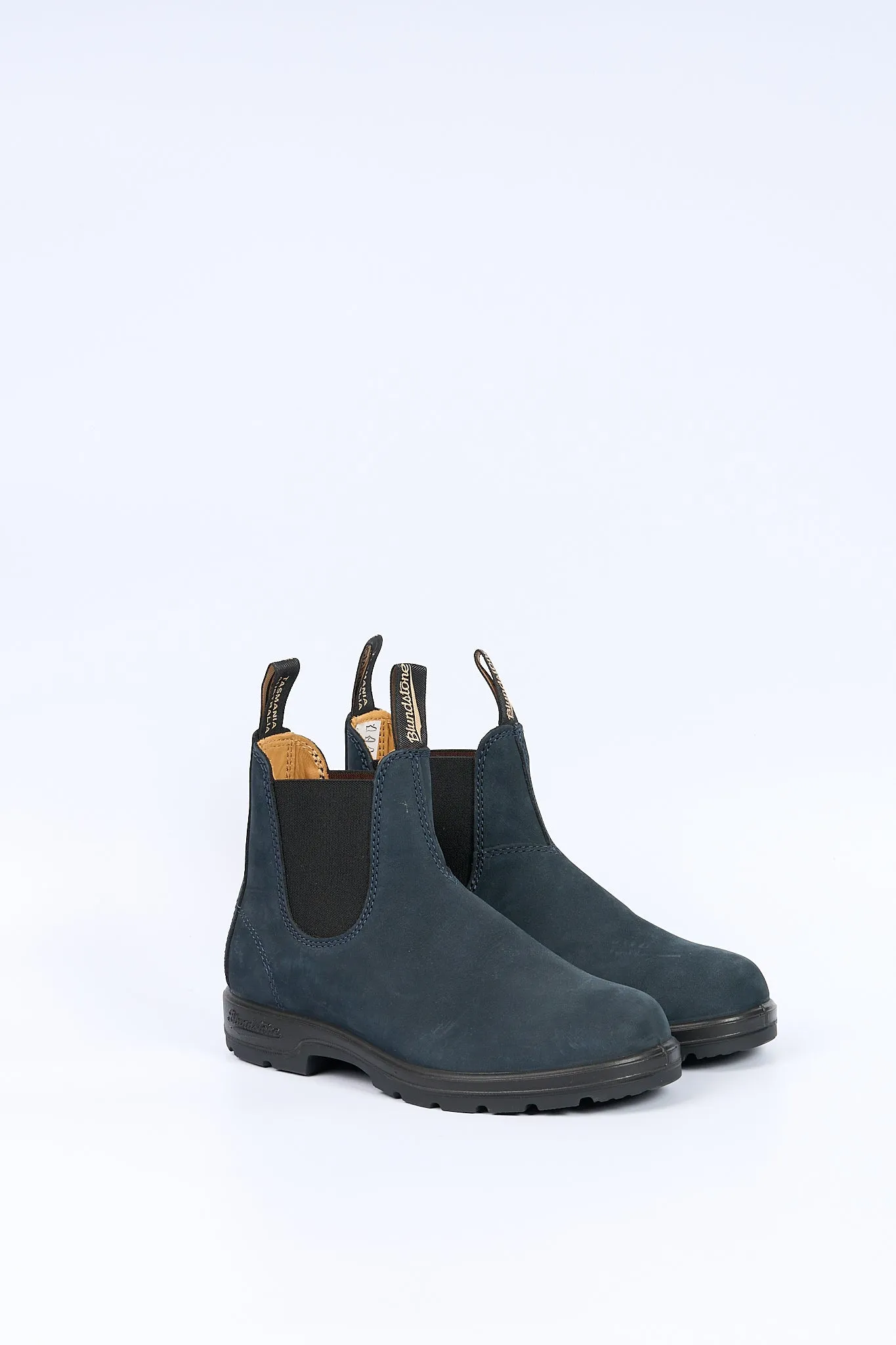 Blundstone Polacco Nabuk 1940 Blu/Nero Uomo