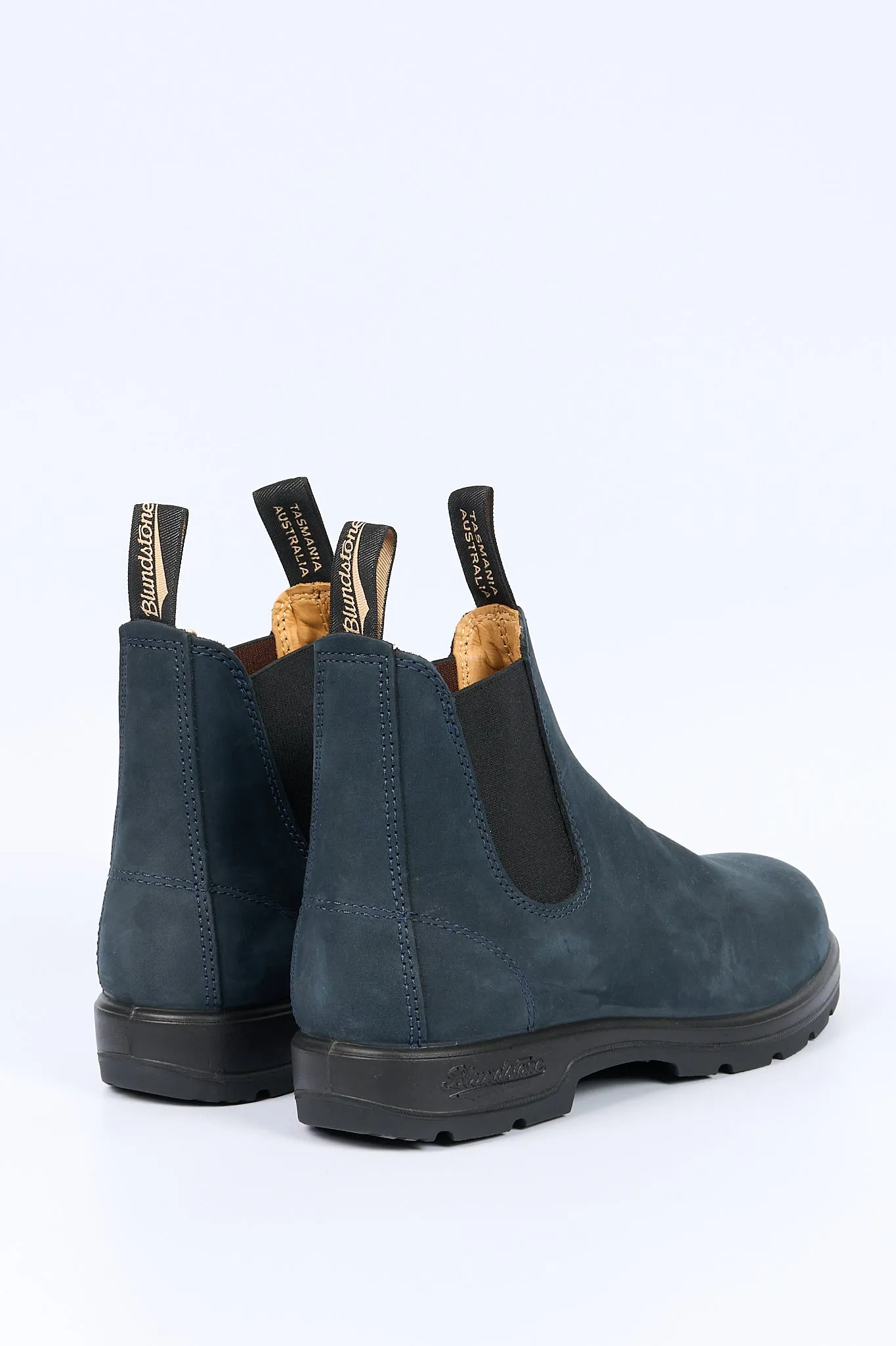 Blundstone Polacco Nabuk 1940 Blu/Nero Uomo