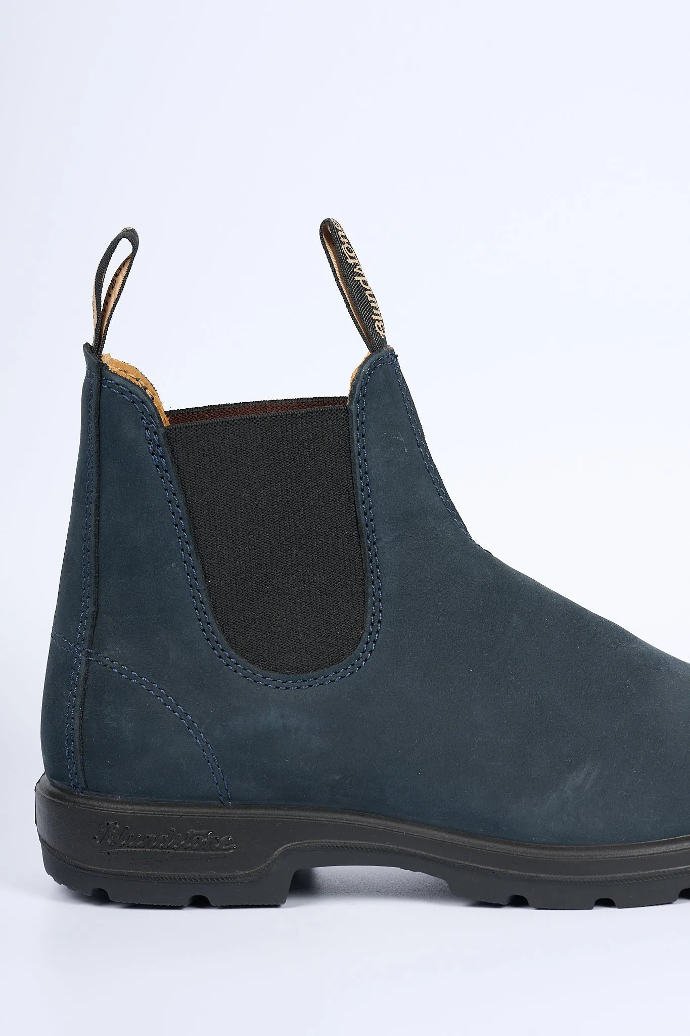 Blundstone Polacco Nabuk 1940 Blu/Nero Uomo