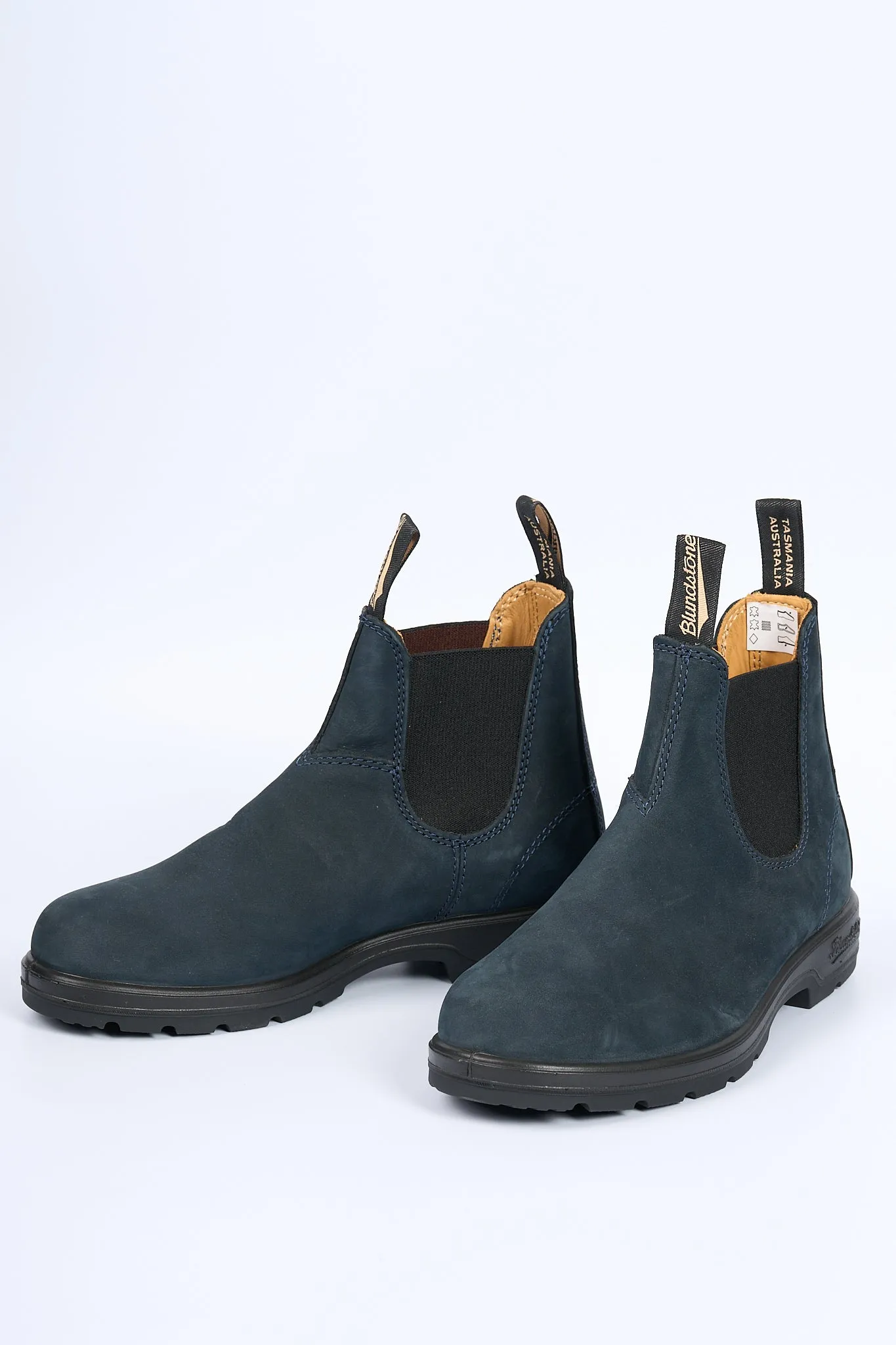 Blundstone Polacco Nabuk 1940 Blu/Nero Uomo