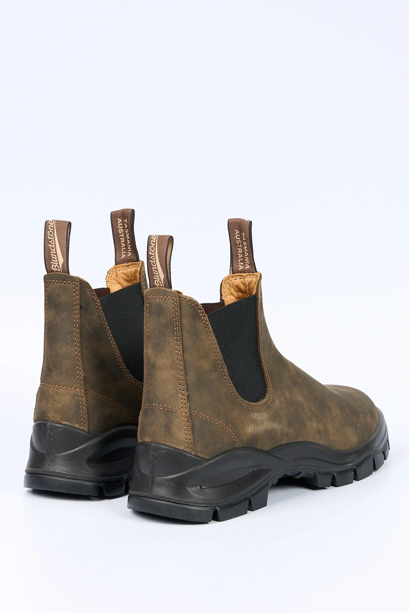 Blundstone Polacco Nabuk 2239 Marrone/Nero Uomo