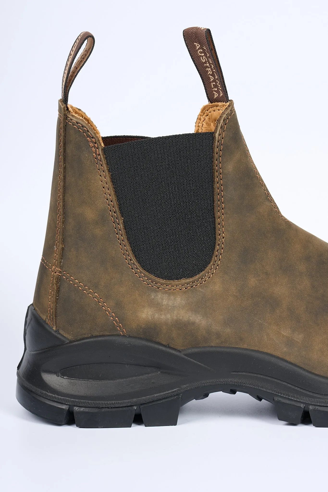 Blundstone Polacco Nabuk 2239 Marrone/Nero Uomo