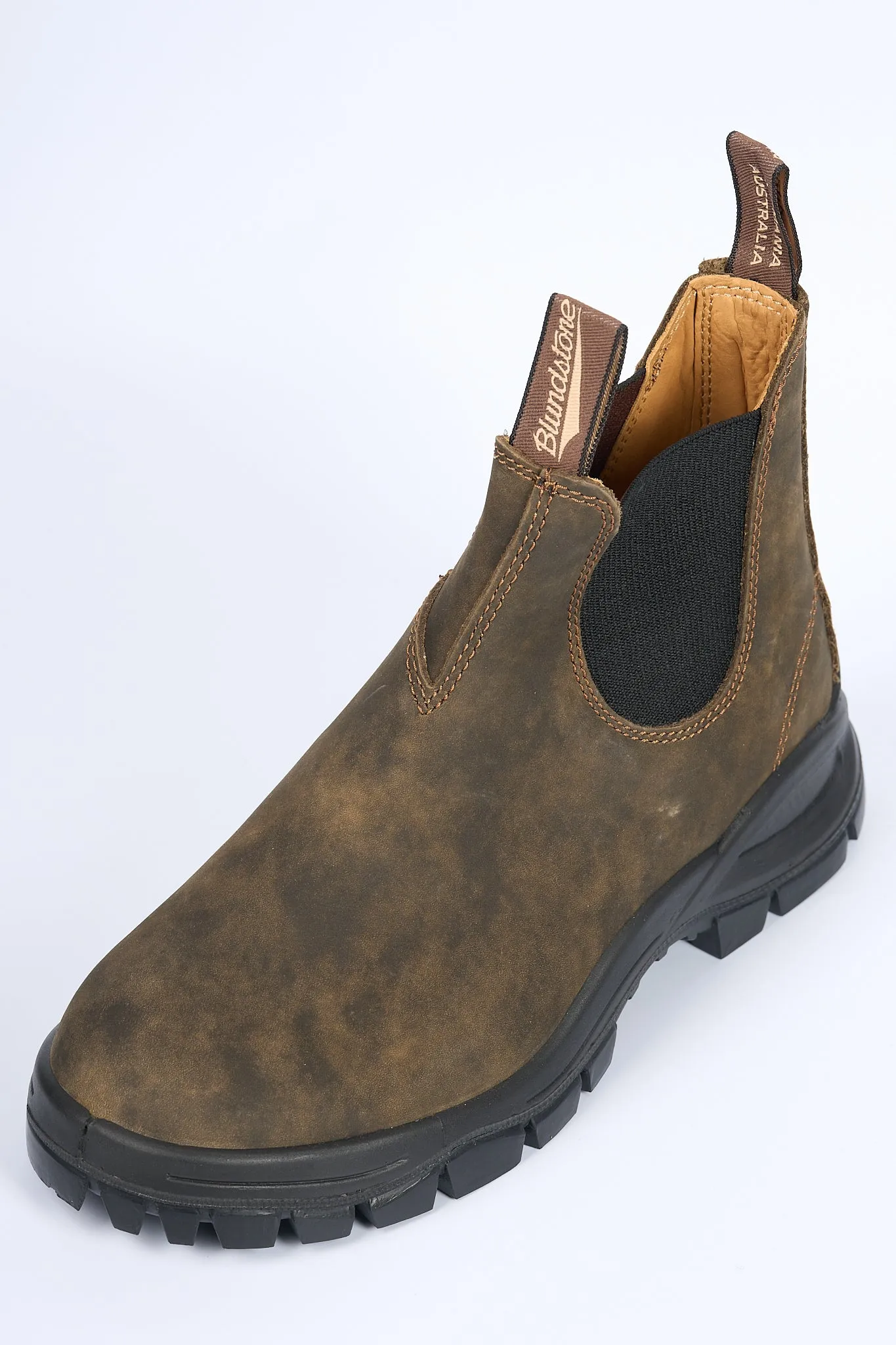 Blundstone Polacco Nabuk 2239 Marrone/Nero Uomo