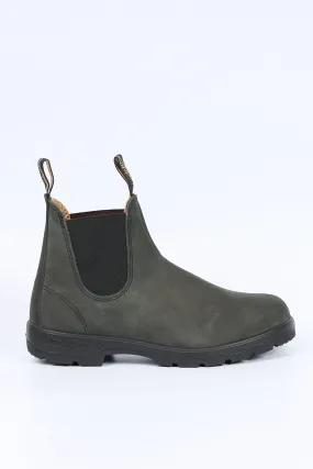 Blundstone Polacco Nabuk 587 Rustic Black Uomo