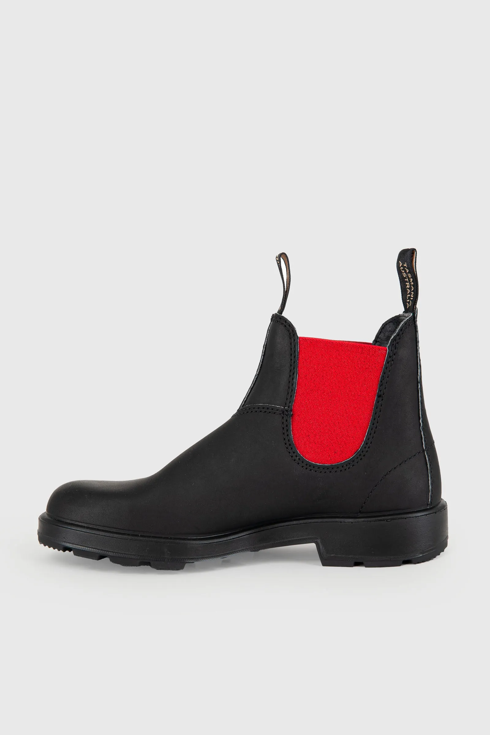 Blundstone Stivaletto Beatle 508 Pelle Nero/Rosso