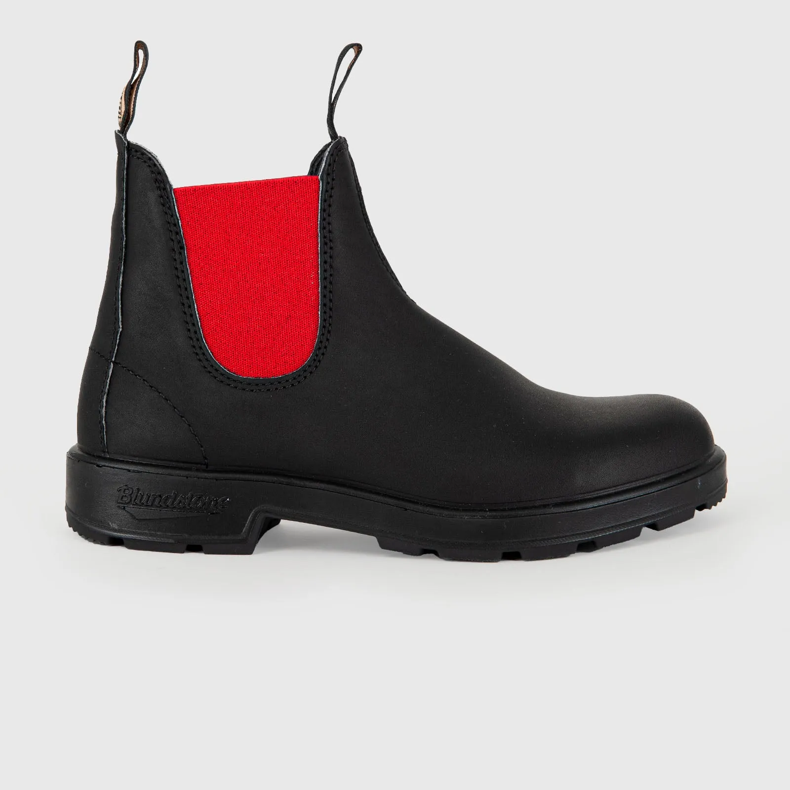 Blundstone Stivaletto Beatle 508 Pelle Nero/Rosso