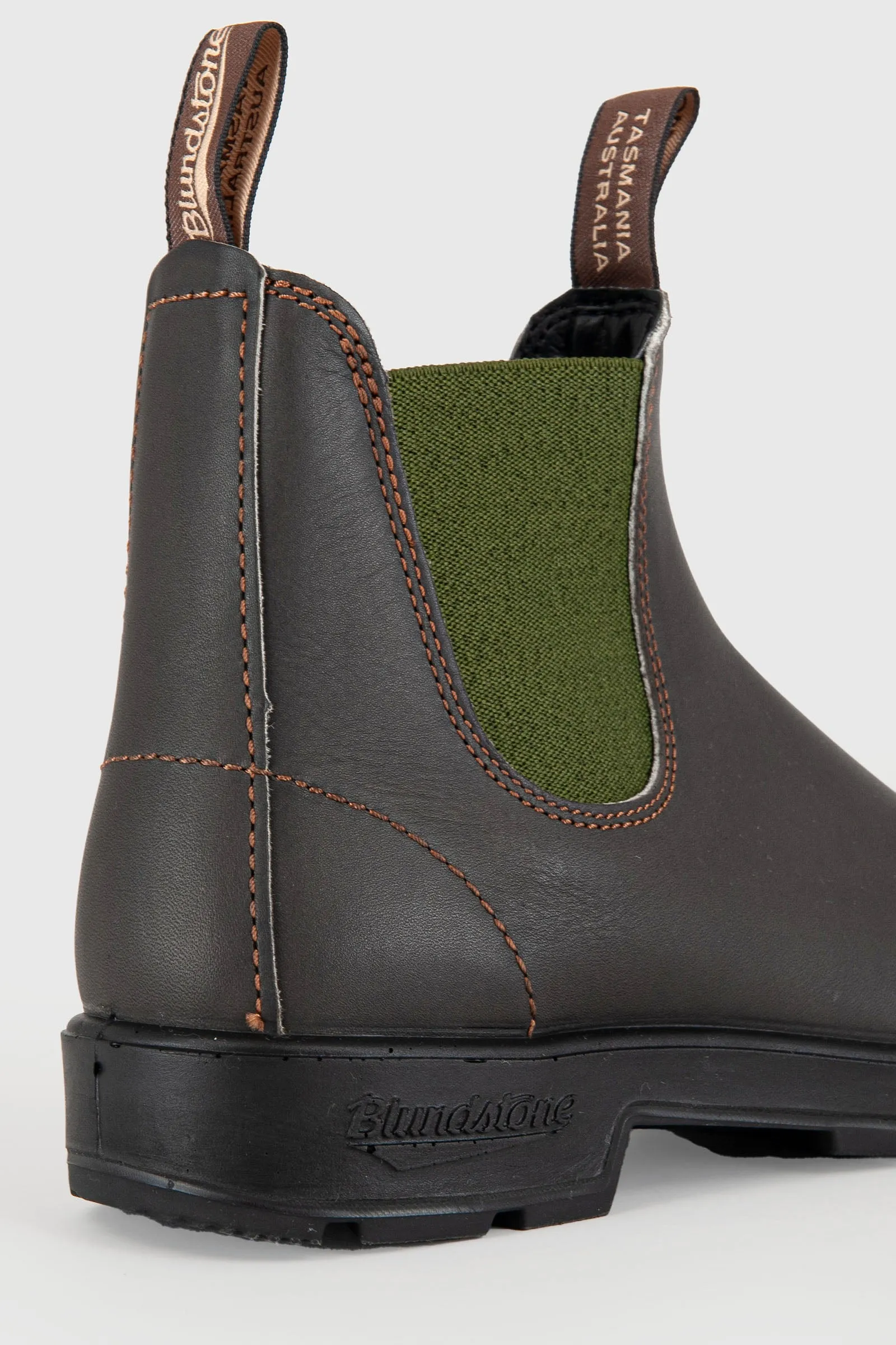 Blundstone Stivaletto Beatle 519 Pelle Stout Brown/Olive