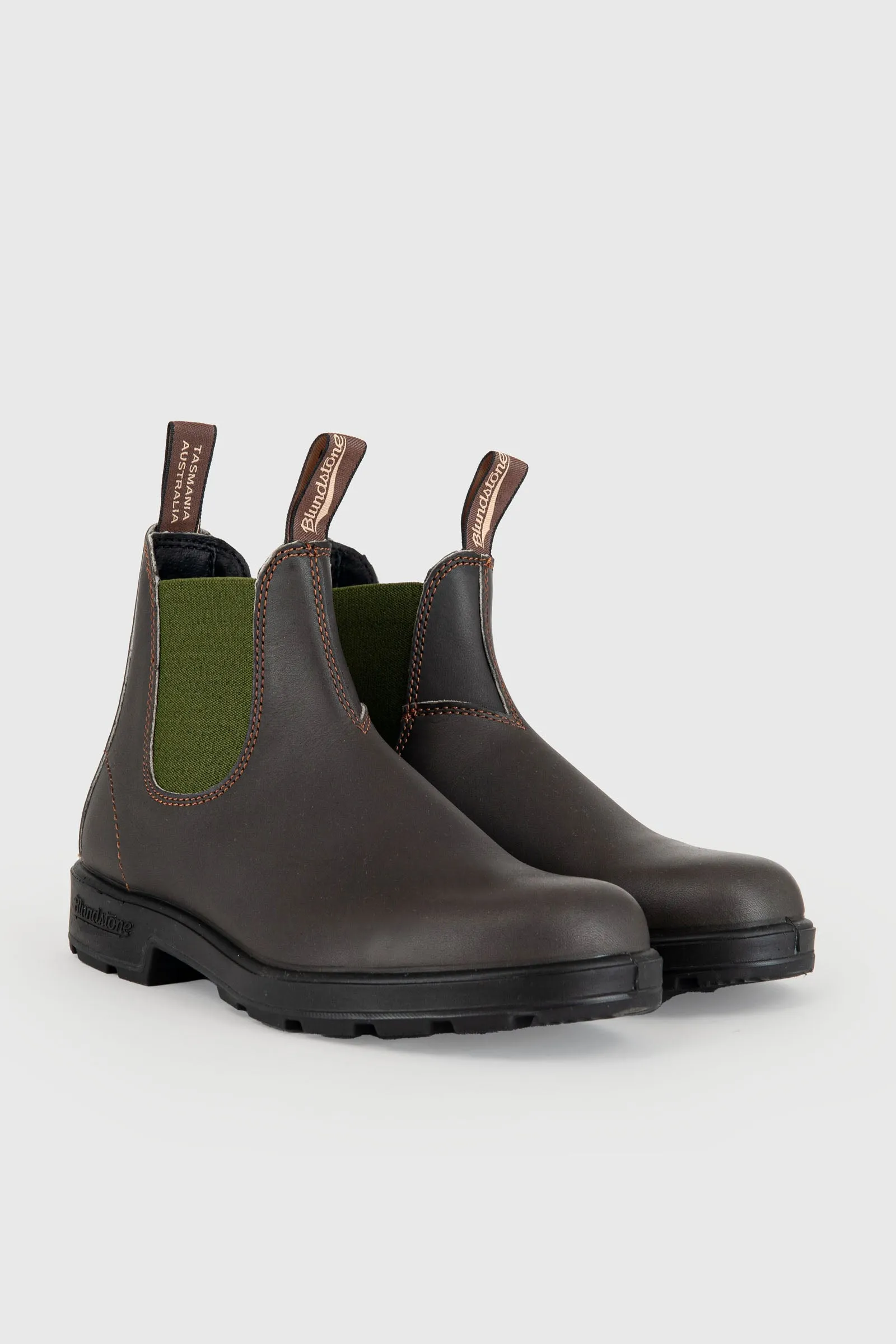 Blundstone Stivaletto Beatle 519 Pelle Stout Brown/Olive