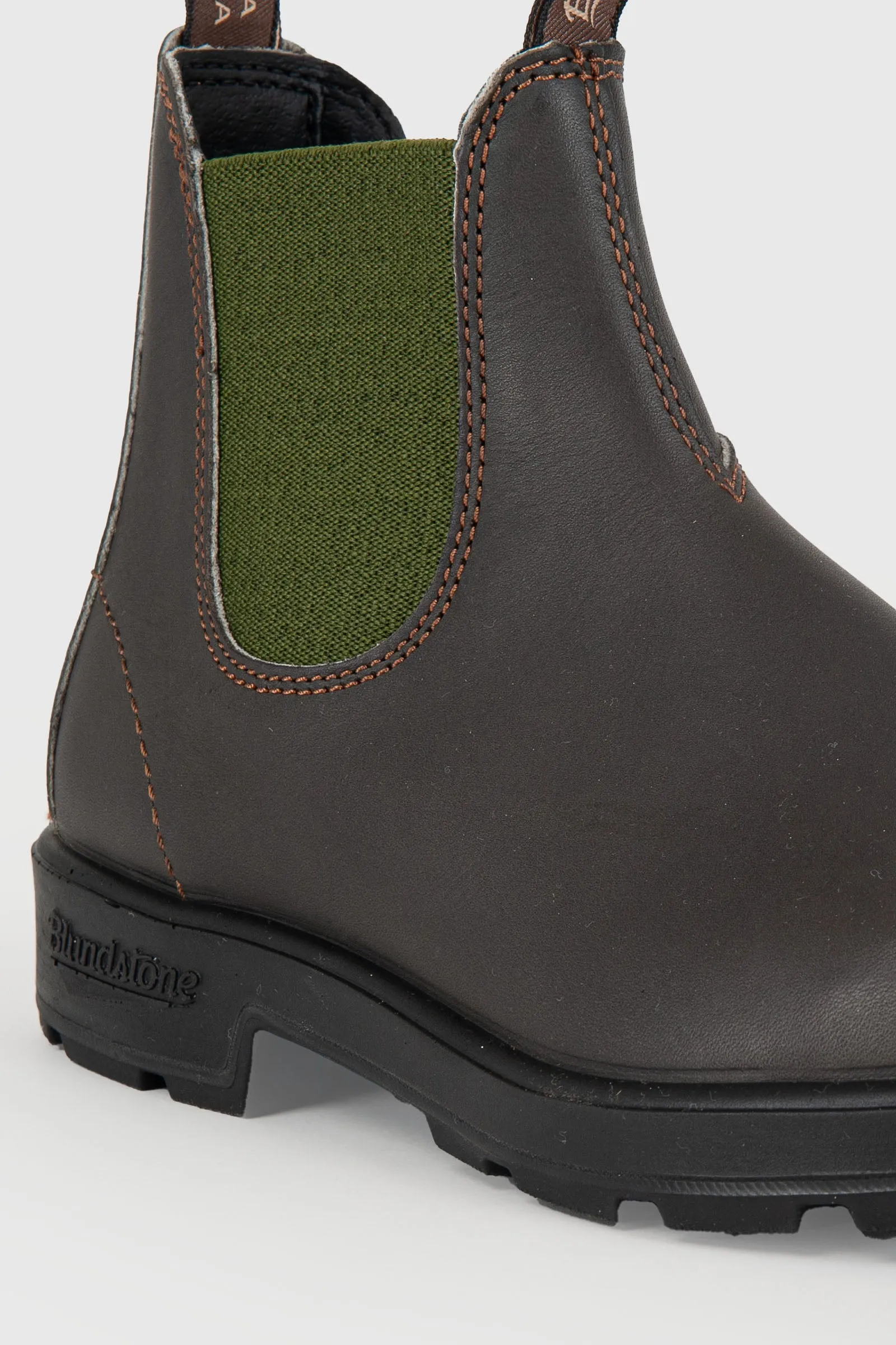 Blundstone Stivaletto Beatle 519 Pelle Stout Brown/Olive