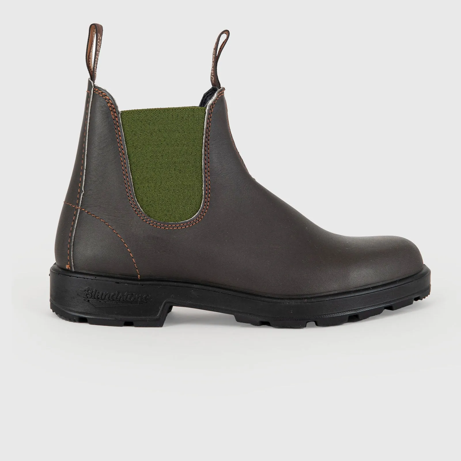 Blundstone Stivaletto Beatle 519 Pelle Stout Brown/Olive