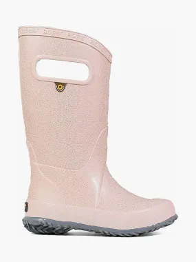 Bogs- Rain Boot Glitter Rose Gold Kids