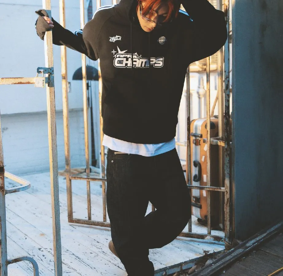 Born Champs  |Star Unisex Street Style Collaboration Long Sleeves Logo