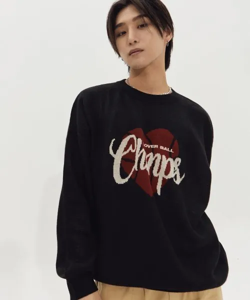 Born Champs  |Unisex Street Style Long Sleeves Sweaters