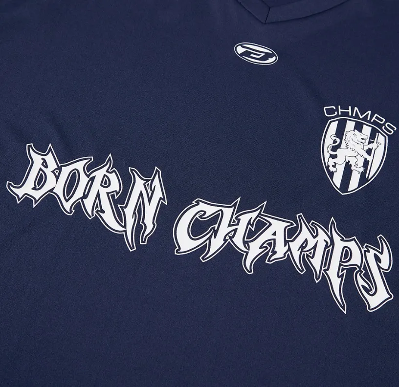 Born Champs  |Unisex Street Style Plain Cotton Logo T-Shirts