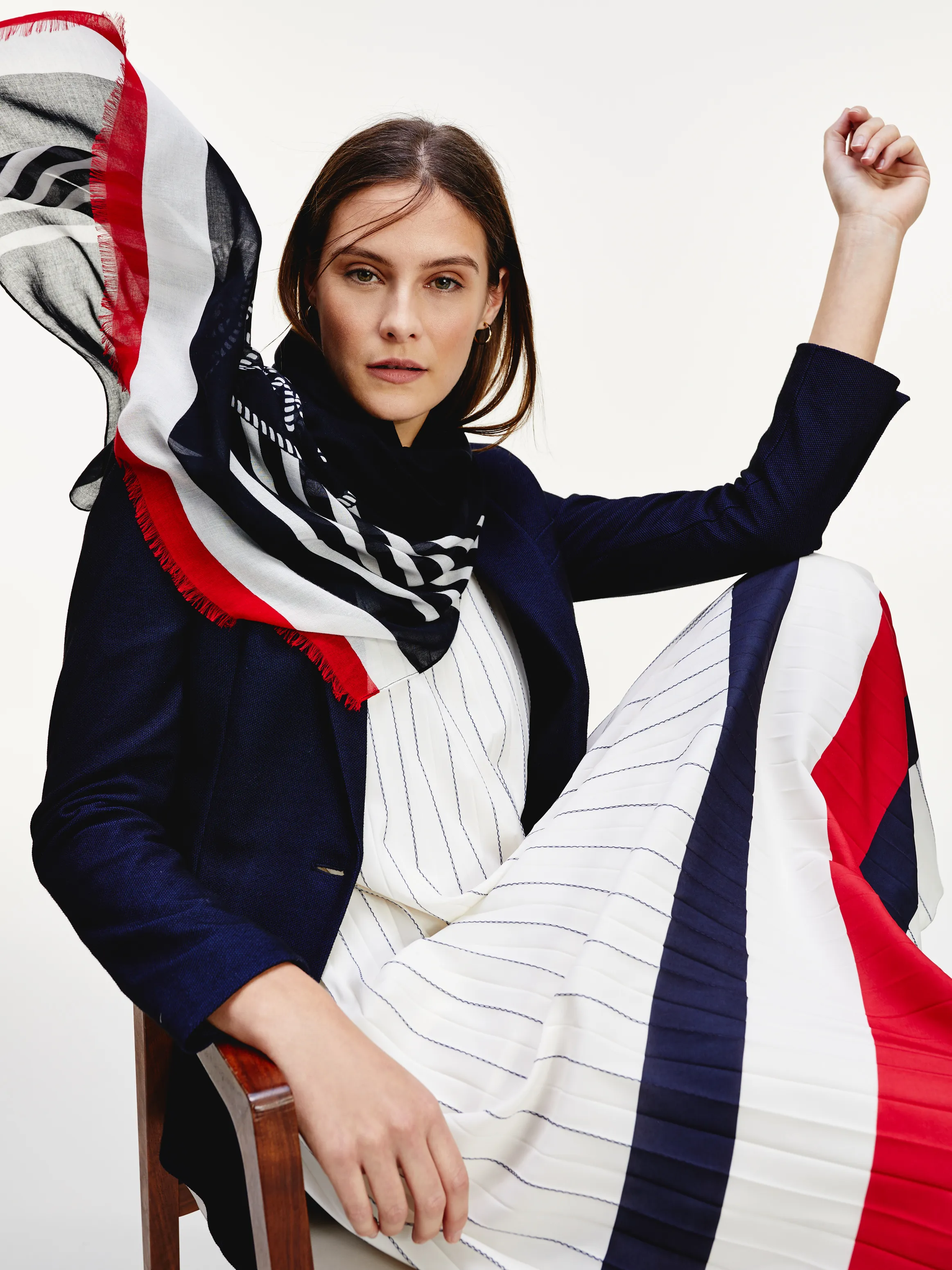 Breton Stripe Scarf | Scarves | Tommy Hilfiger