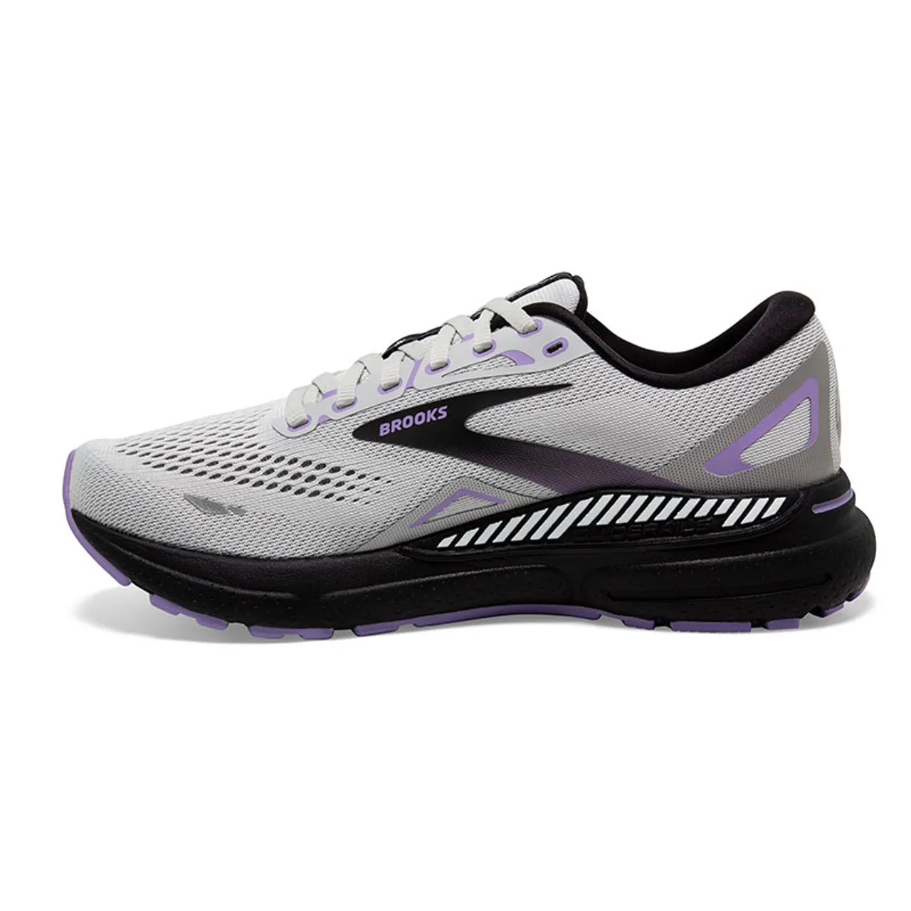 Brooks ADRENALINE GTS 23 Women's  Road Running Shoes Grey/Black/Purple