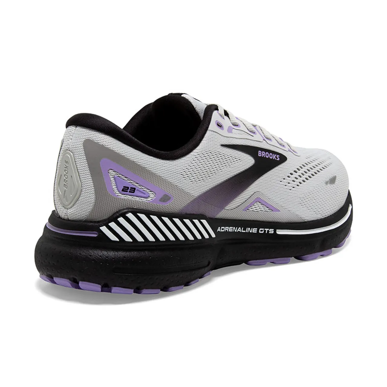 Brooks ADRENALINE GTS 23 Women's  Road Running Shoes Grey/Black/Purple