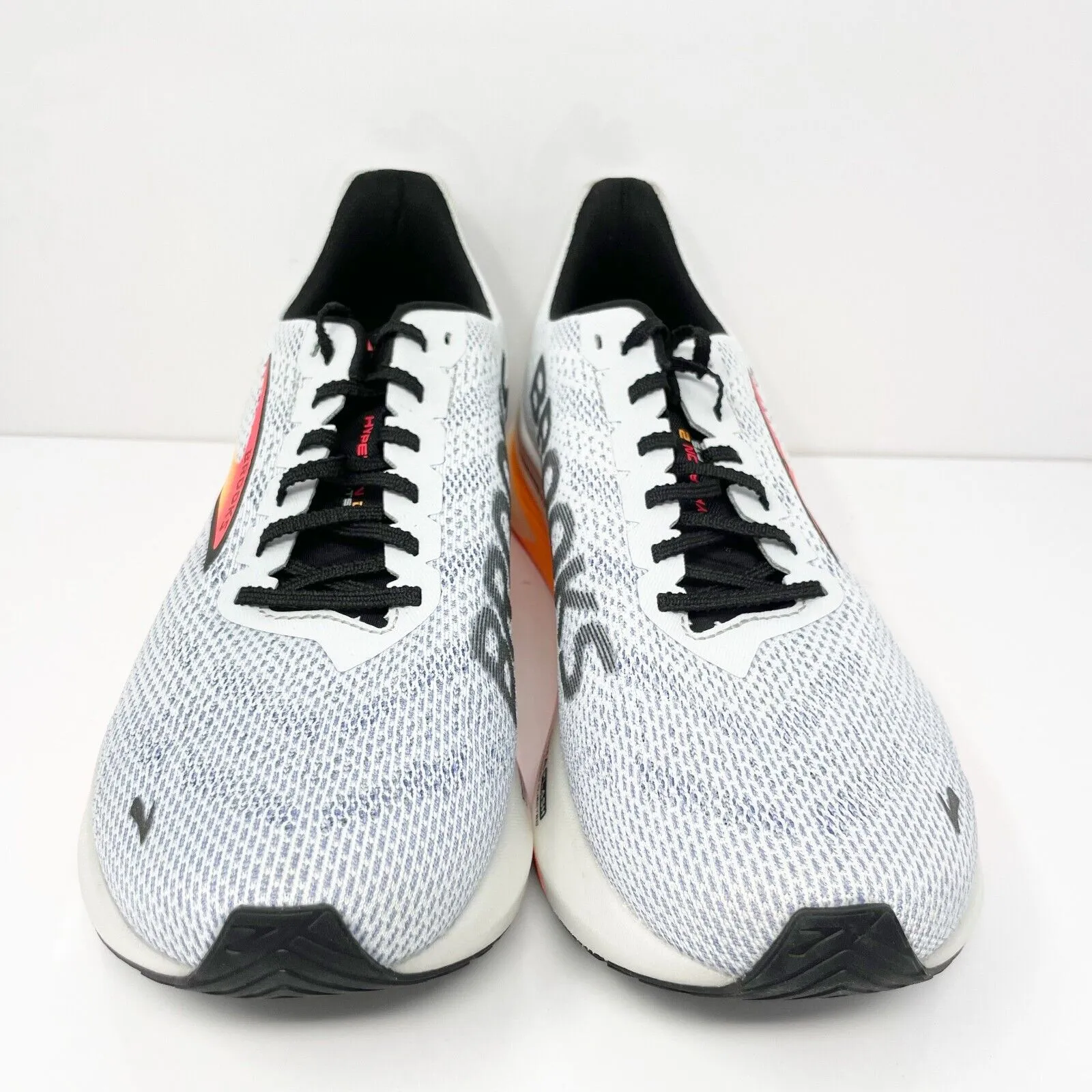 Brooks Mens Hyperion GTS 2 1104331D443 White Running Shoes Sneakers Size 11 D