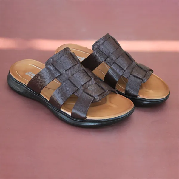 Brown Soft Slippers for men