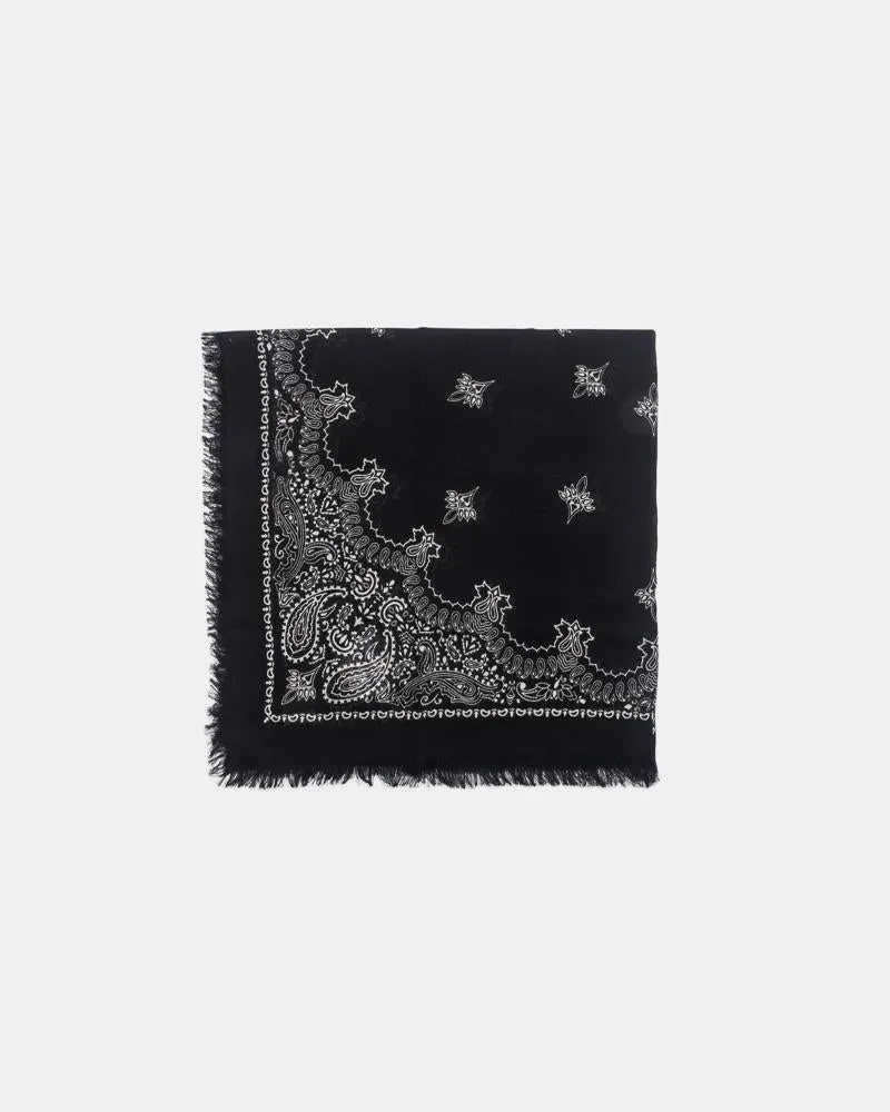 Carre Bandana Scarf in Black